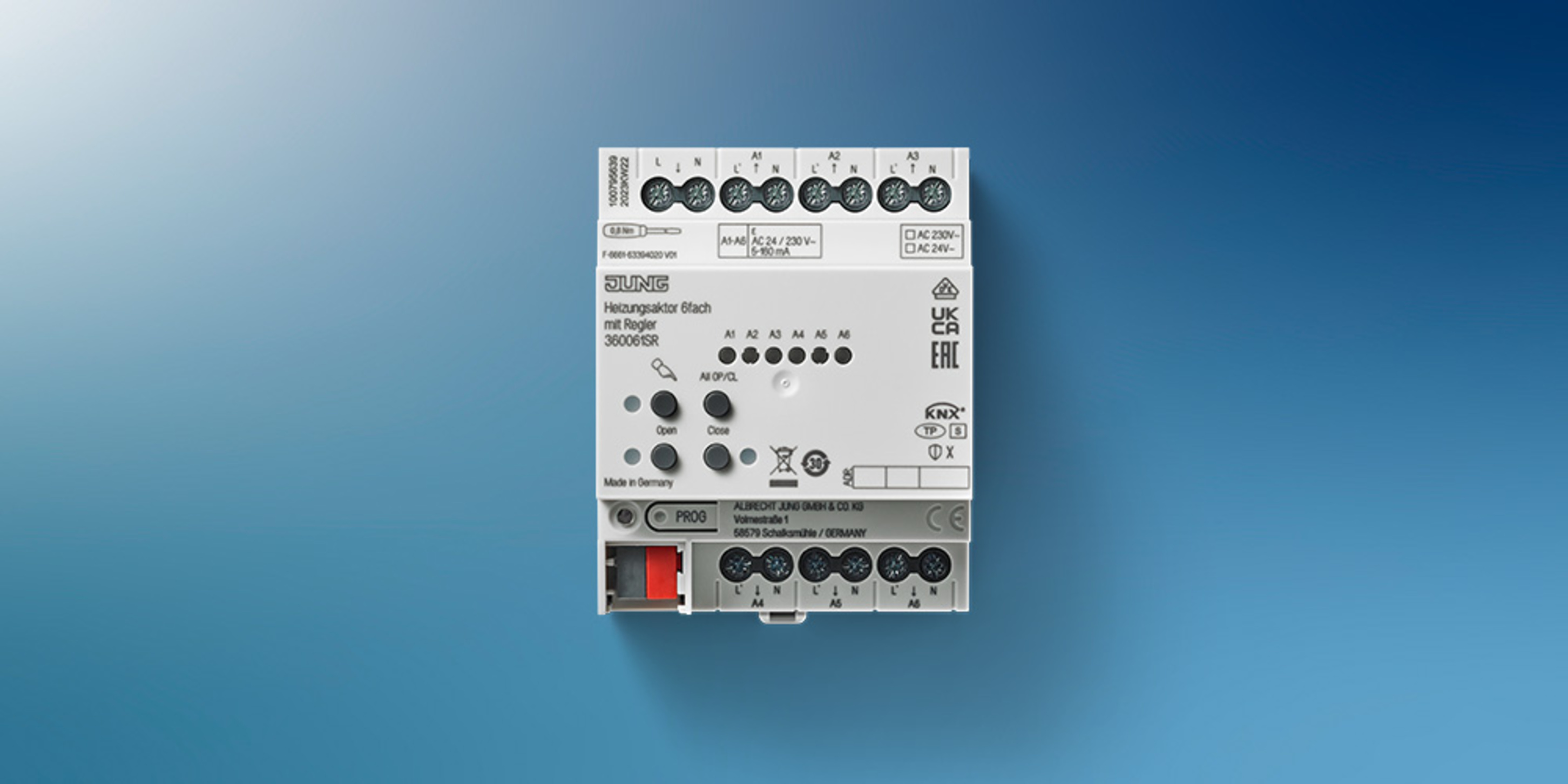 KNX Heizungsaktor 6-fach bei Scheublein Elektro in Dittelbrunn